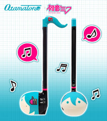 Otamatone Classic Hatsune Miku Edition side view emphasizes easy grip and playful vibe.