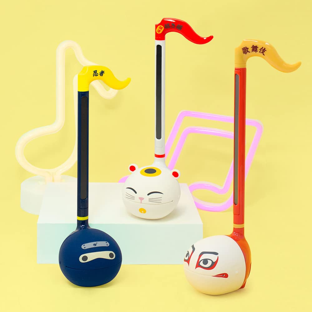 Otamatone Classic in-packaging image emphasizes gift-ready presentation.