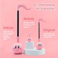 Otamatone Kirby Pink Star Hero on stage for group jams with friends.