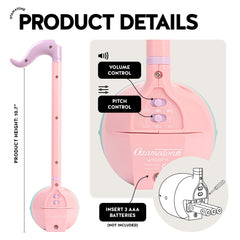 Otamatone portable travel size ideal for music practice anywhere.