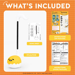 Otamatone Gudetama portable use for camping singalongs