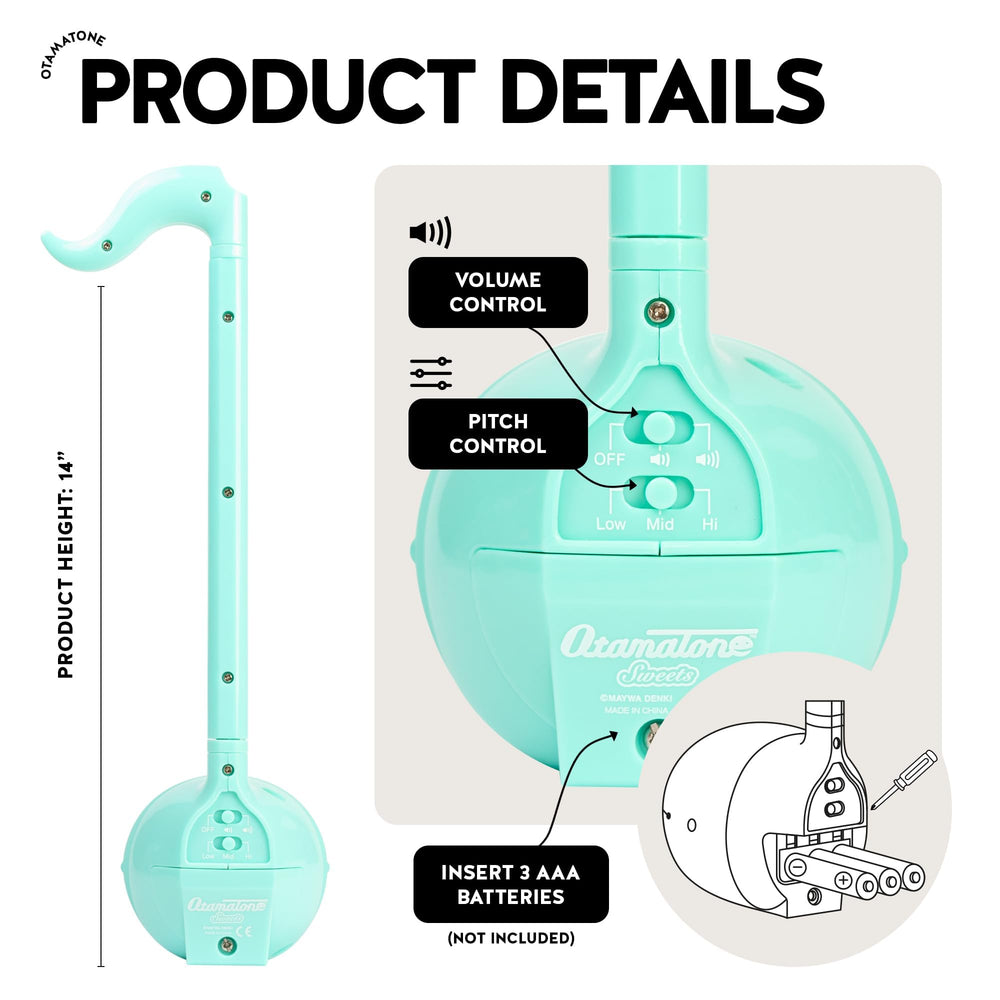 Otamatone Sweet Edition Chocolate adds fun color for family sessions.
