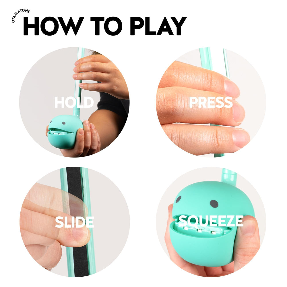 Otamatone Sweet Edition Strawberry color for kids' music play.