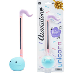 Otamatone Unicorn product shot showing vibrant color and portability for on-the-go fun.