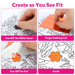 OTAOD no-mess art activity designed for easy at-home use
