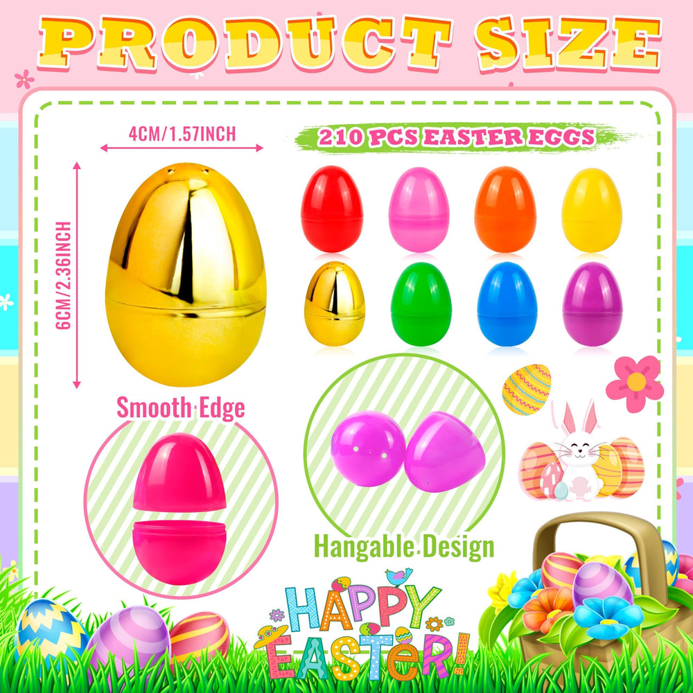 OCTERIC fillable eggs with two-part design simplify filling and resealing.