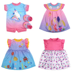 OTMOON doll clothes 13-16in dress set - soft fabric for comfy play.
