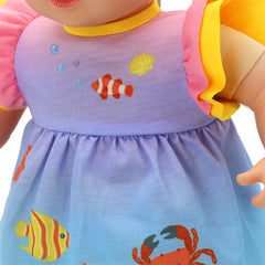 OTMOON 13-16in doll clothing - back closure lets quick changes.