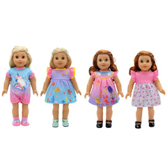 OTMOON doll dress set - durable fabrics hold up to playtime.
