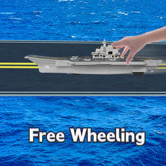 OTONOPI aircraft carrier pull-back action delivers instant motion for kids.