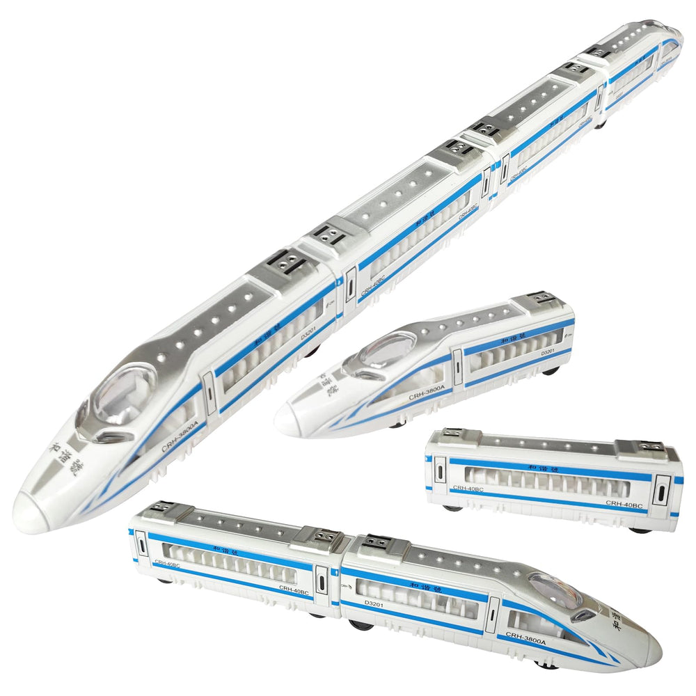 OTONOPI bullet-train head with magnetic connectors for easy coupling.