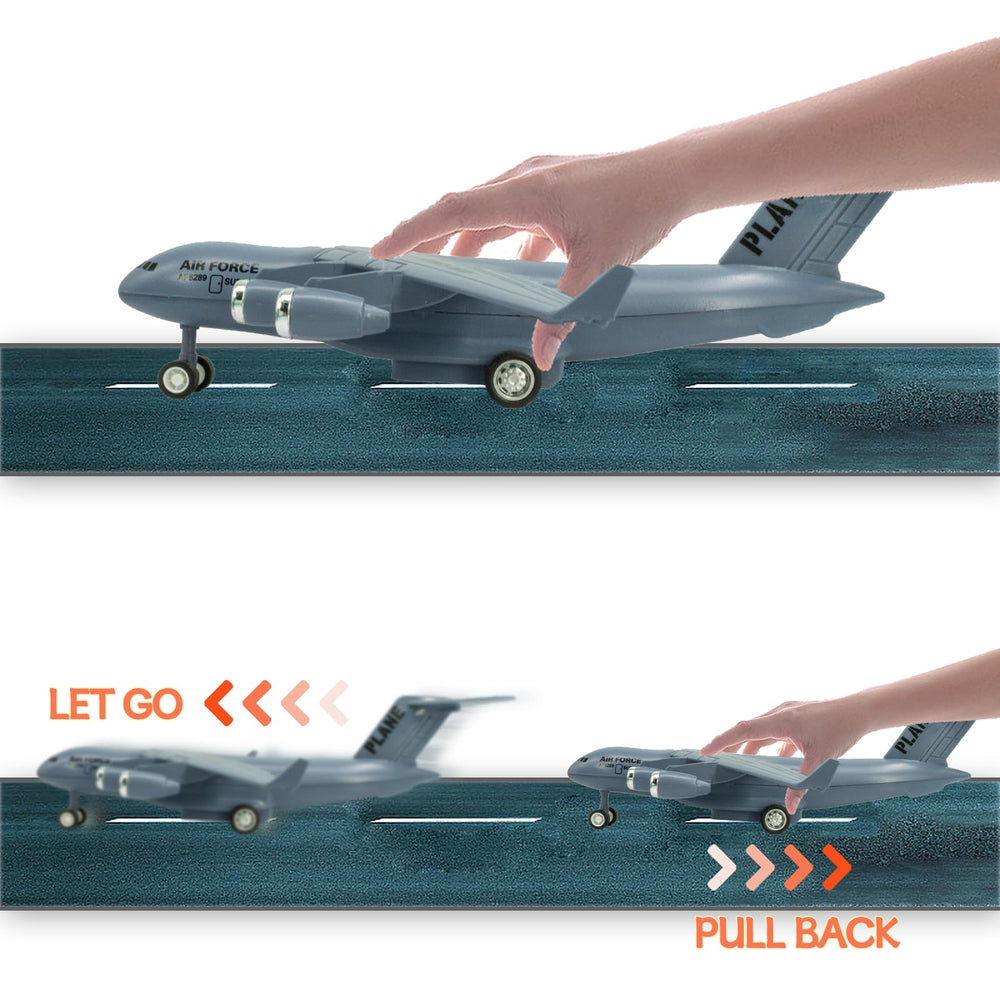OTONOPI C17 aircraft with lights and sounds for interactive flight pretend play