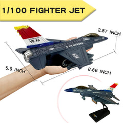 OTONOPI F-16 toy ideal for gifting aviation enthusiasts.