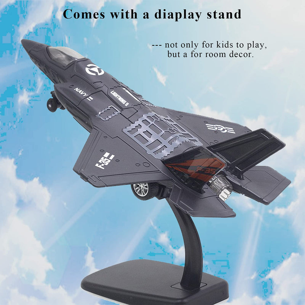 OTONOPI F-35 display stand provides elegant support for shelves or desks