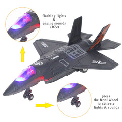 OTONOPI F-35 fighter jet top view showcases sleek lines for display shelves