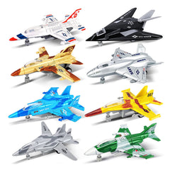 OTONOPI fighter-jet green plane for kids' imaginative play and durable action.