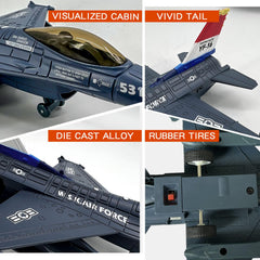 OTONOPI display stand helps showcase the jet as a mini collection.