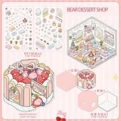 OTYSLIU clothing-store 3D sticker scene brings fashion-forward flair to planners