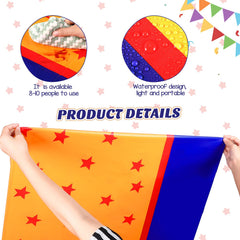 Oudain 108x54 inch tablecloth fits standard tables