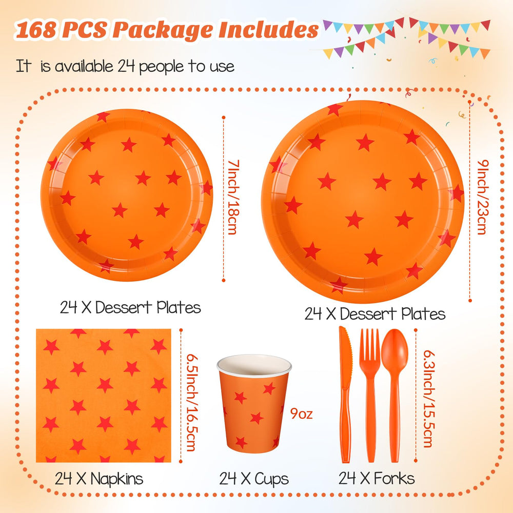 Oudain anime tableware dessert plates 7inch with star pattern for treats.