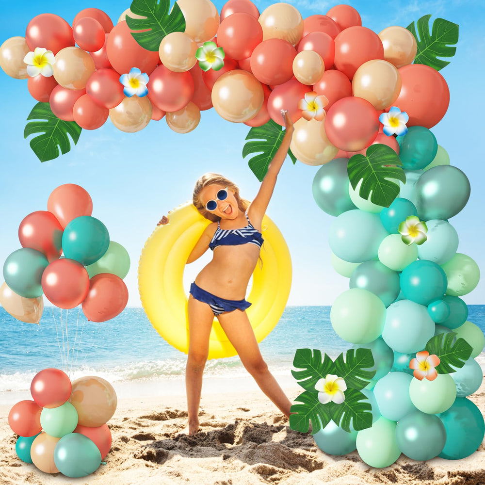 Ouddy home tropical decor kit supports versatile party styling