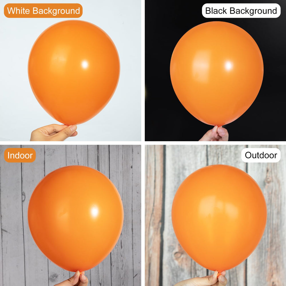 Ouddy Party 5in orange balloons as dense filler for garlands