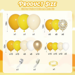 Ouddy Party 12-inch confetti balloons add festive sparkle to décor