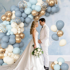 Ouddy Party ribbon set helps create arches and balloon displays.