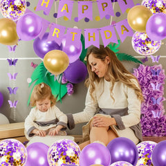 Ouddy Party butterfly garland adds whimsy for elegant celebrations.