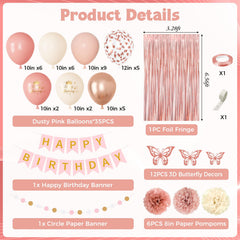 Ouddy Party butterfly stickers decorate tables and walls with delicate detail