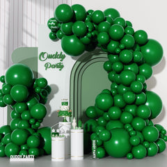 Ouddy Party 18 inch dark green balloon for bold centerpieces and photos