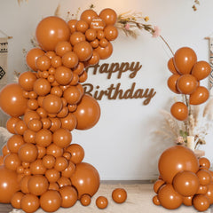 Ouddy Party fall terracotta decor setup for seasonal celebrations