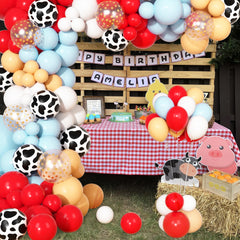 Ouddy Party farm balloons pack brings cozy farm vibes to events