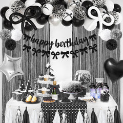 Ouddy Party foil balloons provide a glossy touch for celebration setups.