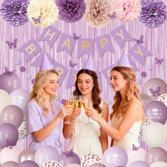 Ouddy Party Happy Birthday banner ties the theme together