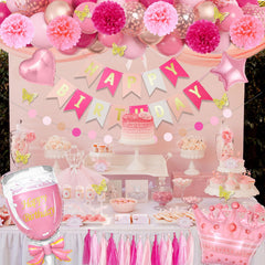 Ouddy Party hot pink balloons collection for vibrant party decor
