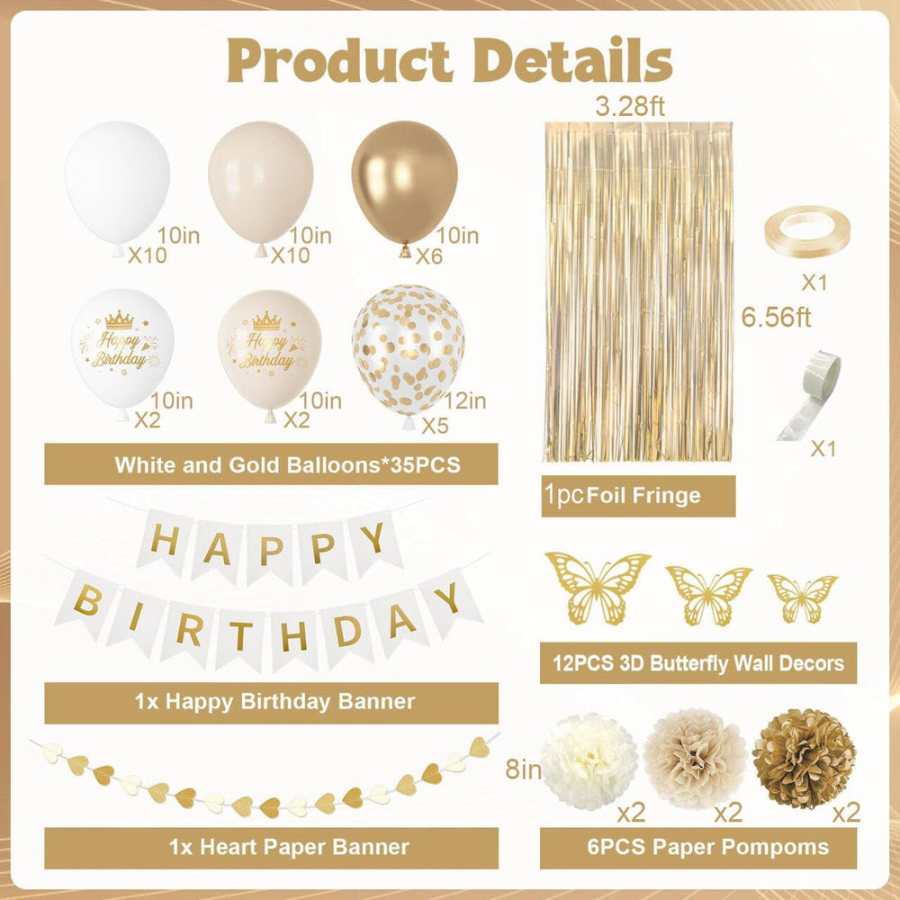 Ouddy Party mixed 10in balloons for versatile party styling.