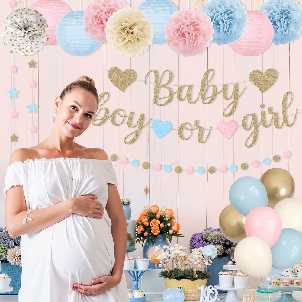 Ouddy Party moon star circle garland adds whimsical celestial decor
