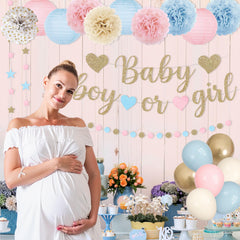 Ouddy Party moon star circle garland adds whimsical celestial decor