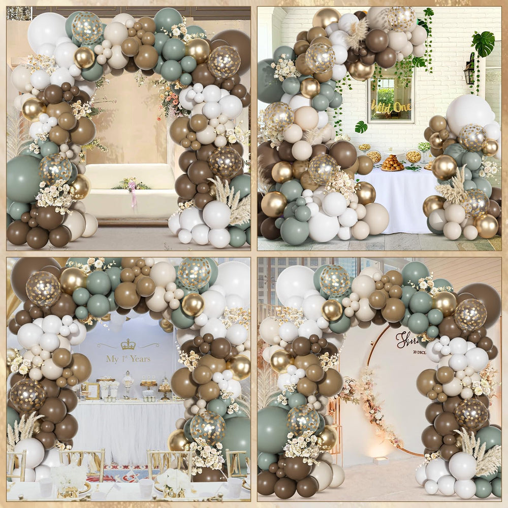 Ouddy Party neutral colors ideal for baby showers and birthdays