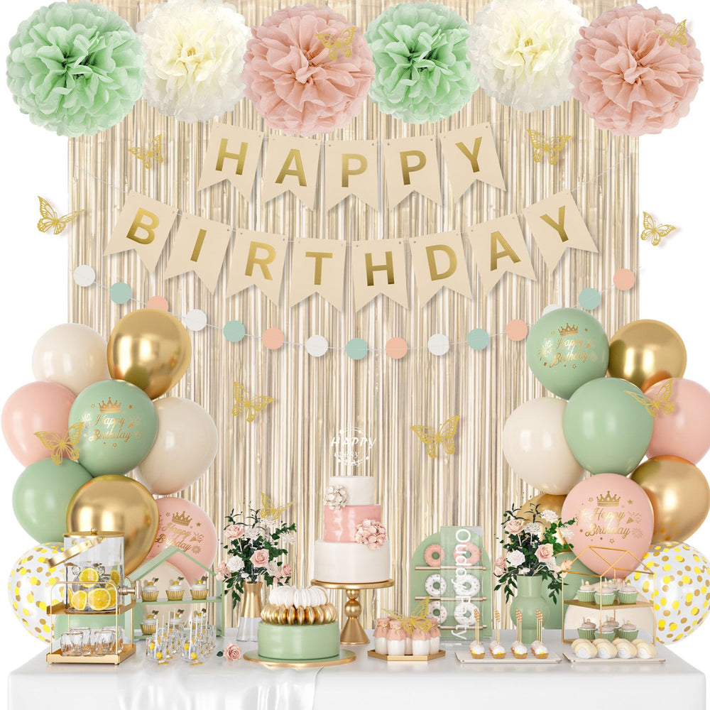 Ouddy Party pink confetti balloons add festive sparkle for celebrations.
