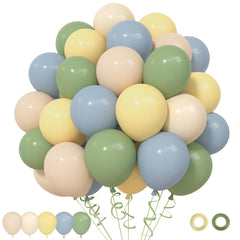 Ouddy Party sage-green 12in balloons for elegant decor and arches