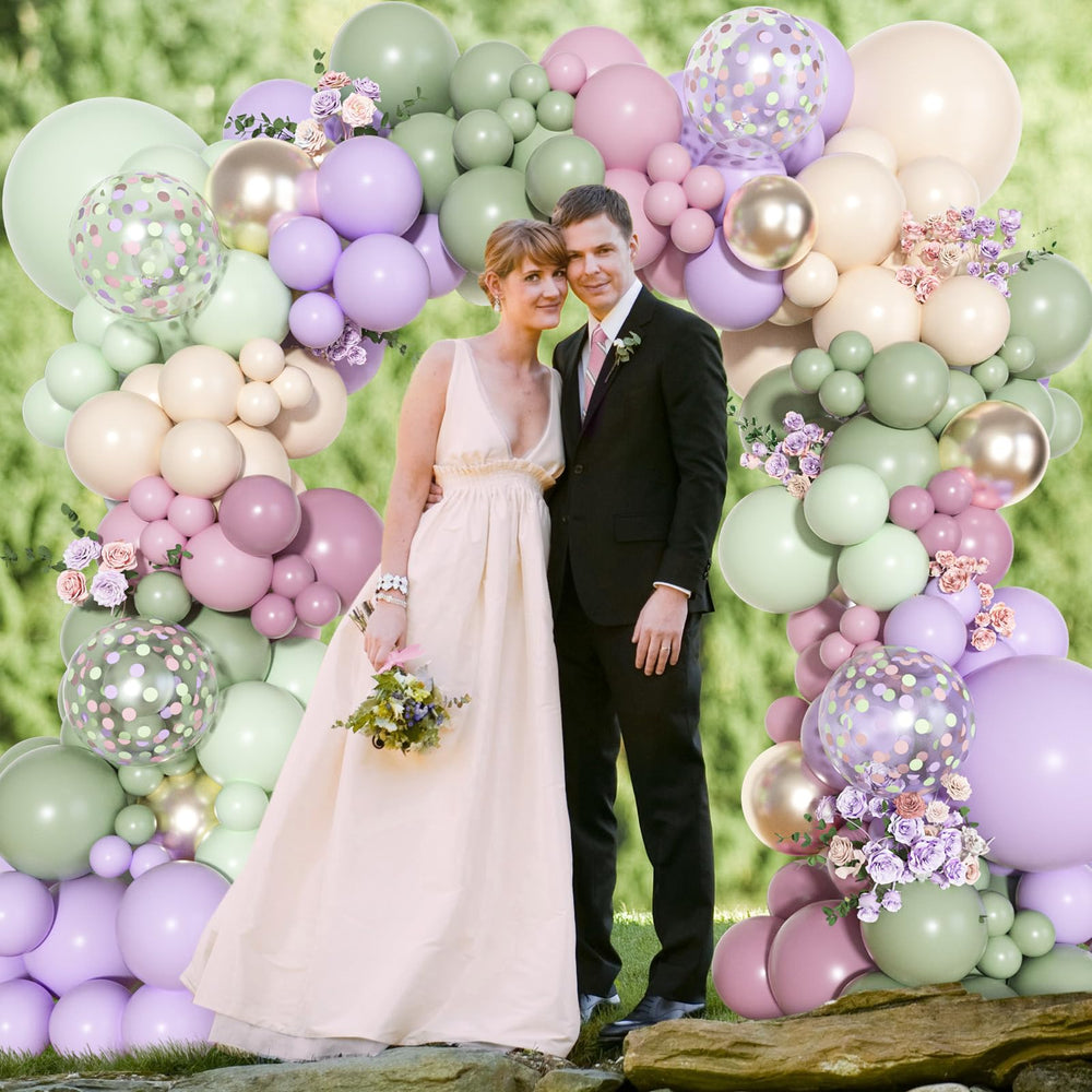 Ouddy Party spring arch backdrop ideal for baby showers and birthdays.