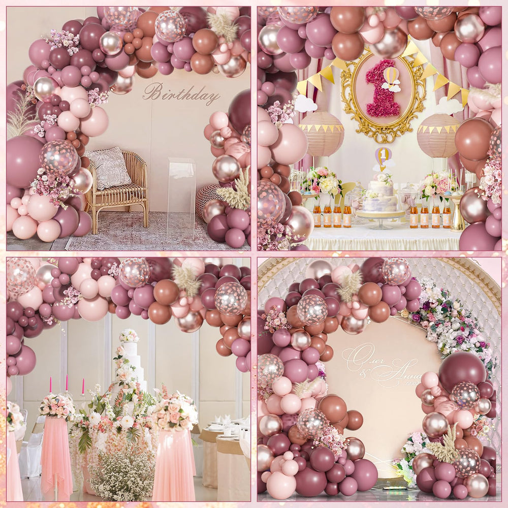 Ouddy Party balloons suit valentines, birthdays, and boho celebrations.