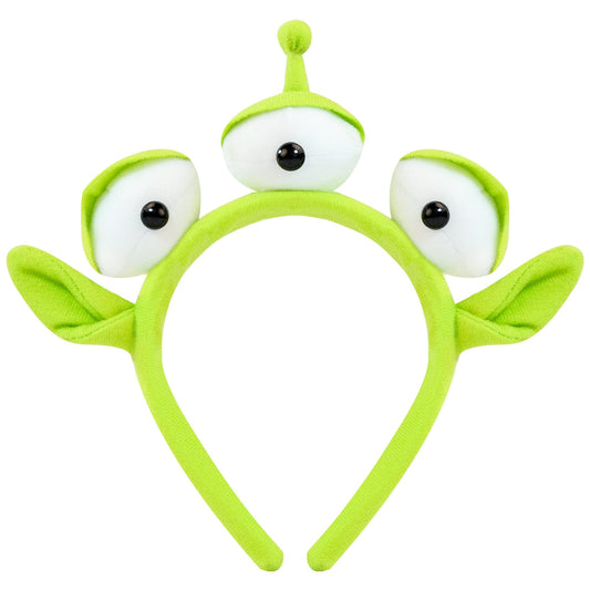 Oufegm Alien Headband with three eyes, playful kids cosplay accessory