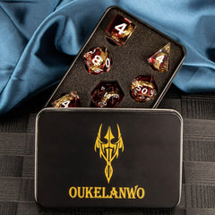 OUKELANWO clear-number DND dice improve readability during fast turns.