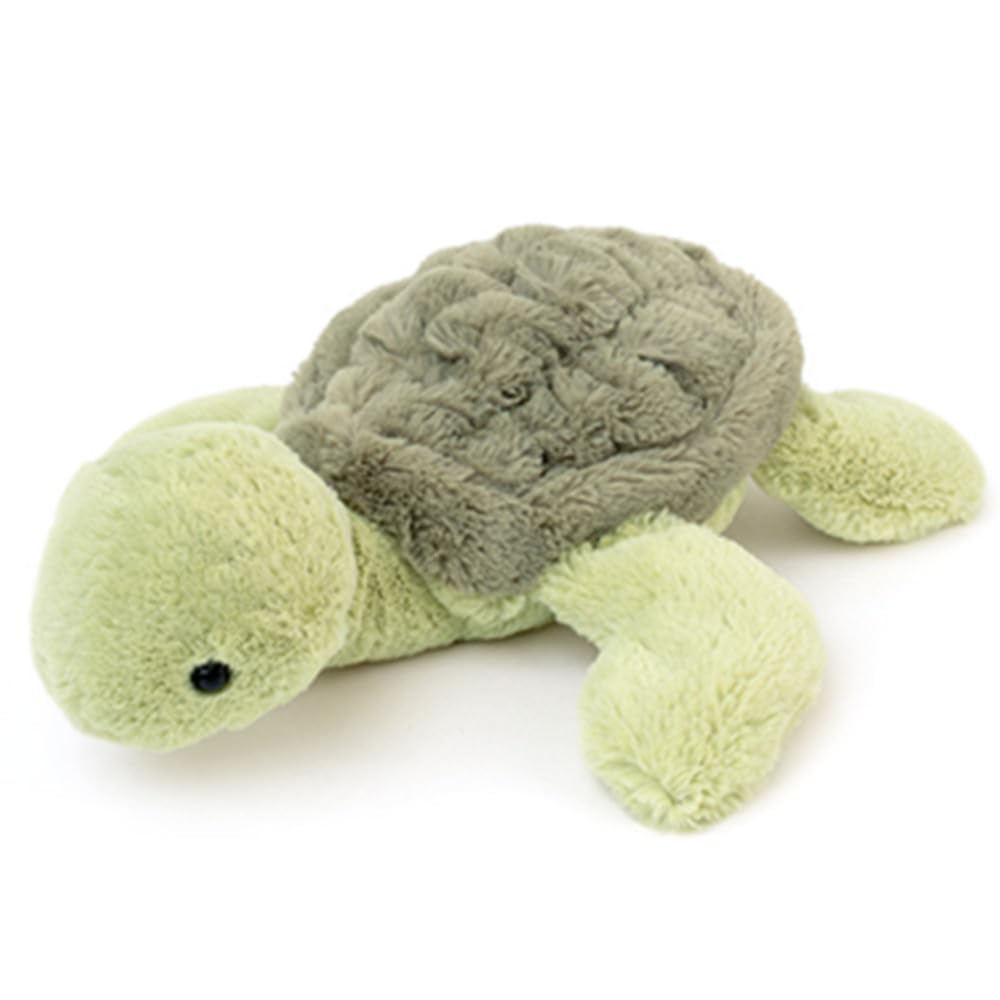 OUKEYI 12-inch weighted turtle shell plush for cozy hugs and decor.