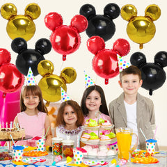OULUN 27-inch red mouse balloon as a bright birthday decor accent