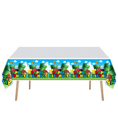 OULUN Super Bros party table scene demonstrates full set in use.