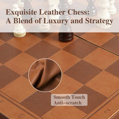 OUMODA 15-4-inch leather board combines style with durable performance